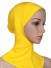Hidżab kobiet żółty