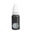 Hochwertige Permanent-Tattoo-Tinte. Farbtinte für Tätowierung und Permanent-Make-up. Tattoo-Tinte für Permanent-Tattoo und Make-up. 15 ml Black Brown