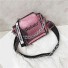 Holografische Damenhandtasche M814 rosa