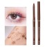 Hosszan tartó zselé szemkihúzó Eye Liner Pen vízálló szemkihúzó világos barna