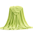 Hřejivá flanelová deka 150 x 200 cm světle zelená
