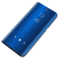 Husa de protectie cu clapeta cu efect de oglinda pentru Samsung Galaxy A14 5G albastru