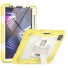Husa de protectie cu suport pentru Apple iPad Air 4 10,9" 2020 galben