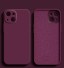 Husa de protectie din silicon pentru iPhone 15 burgundy