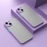 Husa de protectie mata pentru iPhone 15 Pro violet