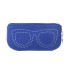 Husa pentru ochelari T996 albastru