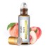 Illatos olaj roll-on applikációs labdával Illóolaj bőrre, diffúzorhoz, aromaterápiához Kis olaj természetes aromával 10 ml Peach