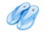Încălțăminte de vară pentru femei - Flip flops albastru deschis