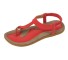 Încălțăminte de vară pentru femei - Sandale roșu