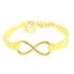 Infinity-Armband J3052 gelb