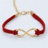 Infinity-Armband J3052 rot