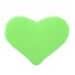 Inimă de bumbac verde