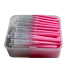 Interdentalbürste 0,6 mm Interdentalbürsten-Set 80-tlg rosa