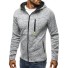 J1972 leichtes Herren-Sweatshirt grau