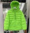 Jachetă de puf de damă P2469 verde neon