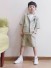 Jacke und Shorts für Jungen B1407 hellgrün