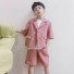 Jacke und Shorts für Jungen B1407 rosa