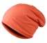 Jarní/podzimní unisex čepice J3496 oranžová