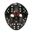 Jason Piątek 13-go Maska Maska Halloween Straszna maska karnawałowa Jason Piątek 13-ty Akcesoria do kostiumów Maska hokejowa czarny