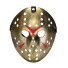 Jason Piątek 13-go Maska Maska Halloween Straszna maska karnawałowa Jason Piątek 13-ty Akcesoria do kostiumów Maska hokejowa złoto