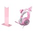Játék fejhallgató állvánnyal rózsaszín