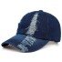 Jeans-Cap T112 dunkelblau