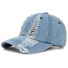 Jeans-Cap T112 hellblau