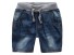 Jeansshorts für Jungen J1323 dunkelblau