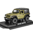Jeep Wrangler autómodell 1:32 méretarányban 15,5 x 7 x 7,5 cm katonai zöld
