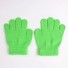 Jesenné detské rukavice J3245 svetlo zelená