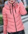 Jessica J3108 női téli dzseki világos rózsaszín