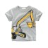 Jungen-T-Shirt B1389 grau