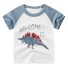 Jungen-T-Shirt mit Dinosaurier B1590 F