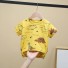 Jungen-T-Shirt mit Dinosauriern E