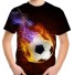 Jungen-T-Shirt mit einem Ball A