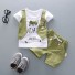 Jungen-T-Shirt mit Weste und Shorts L1141 M