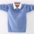 Jungenpullover L984 blau