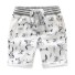 Jungenshorts mit Aufdrucken J2533 grau