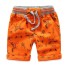 Jungenshorts mit Aufdrucken J2533 orange