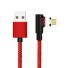 K580 gebogenes magnetisches USB-Kabel rot