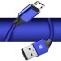 Kabel danych USB do Micro USB K594 niebieski