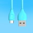 Kabel danych USB do Micro USB / Lightning K652 turkusowy