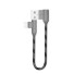 Kabel danych USB do Micro USB / USB-C 20 cm szary