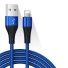 Kabel danych USB / Lightning 2 szt niebieski