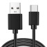 Kabel danych USB na USB-C czarny