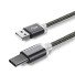 Kabel danych USB / USB-C z rozszerzonym złączem czarny