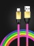 Kabel do ładowania Apple Lightning na USB 1 m złoto