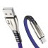 Kabel do ładowania USB / Micro USB K466 niebieski