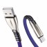 Kabel do szybkiego ładowania USB do USB-C K686 niebieski