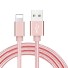 Kabel do transmisji danych Apple Lightning na USB K485 różowy